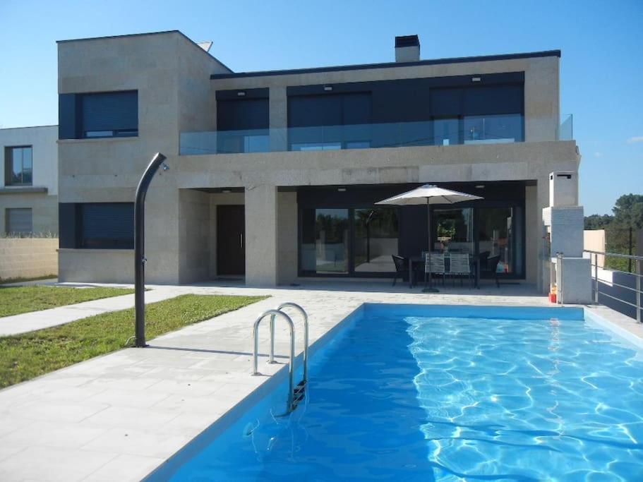 Chalet De Diseno Moderno En Sanxenxo Ngoại thất bức ảnh