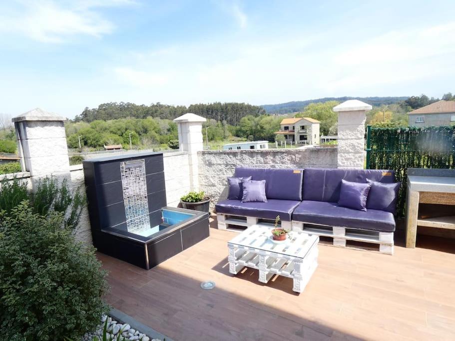 Chalet De Diseno Moderno En Sanxenxo Ngoại thất bức ảnh